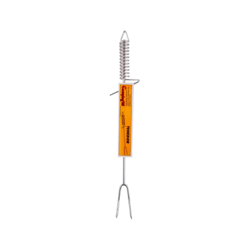Tenedor Corto 45cm Camping 80 Linea Puño Cromado Tenedor Corto 45cm Camping 80 Linea Puño Croma