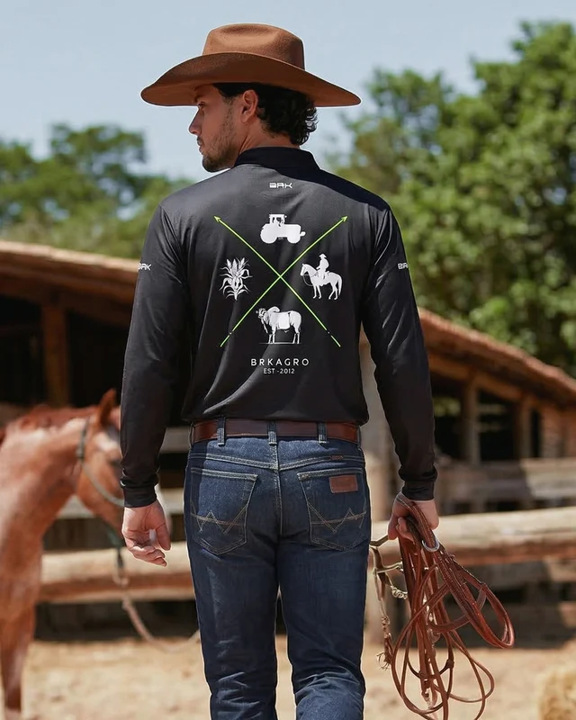 Camisa Agro Brk Essência do Agro com Proteção UV50 P