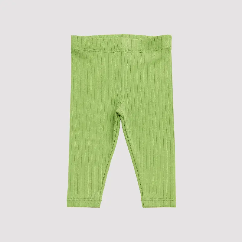 Calça Bebê Canelado Pistache 6 a 9 meses