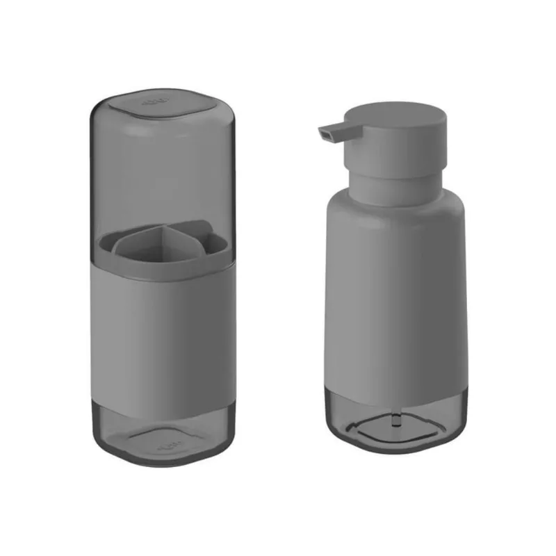 Kit Porta Sabonete Porta Escova 2Pc Dual Ou Banheiro Lavabo