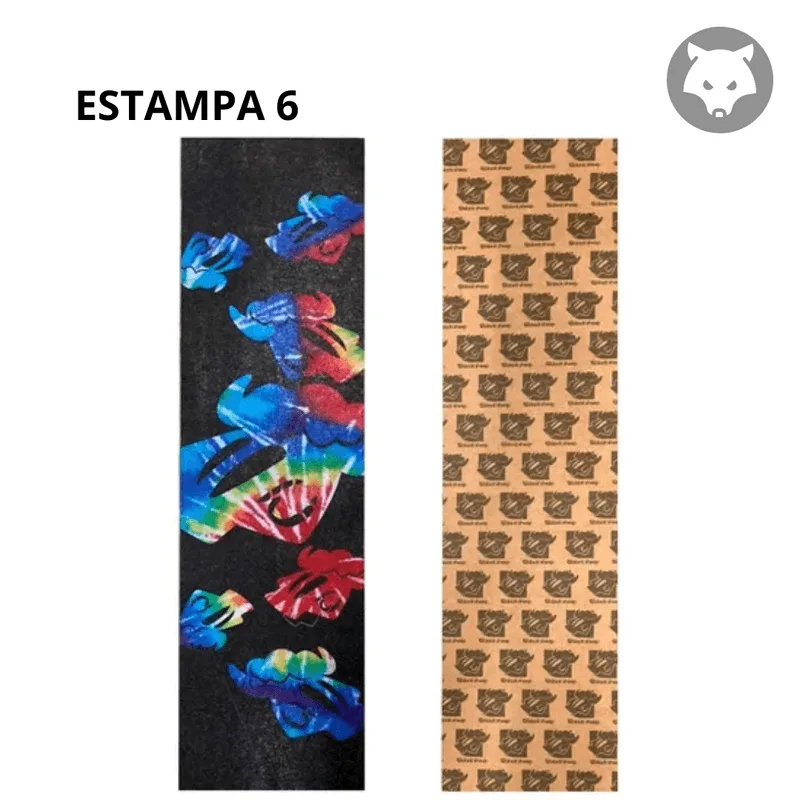 Lixa Para Skate Estampadas Black Sheep