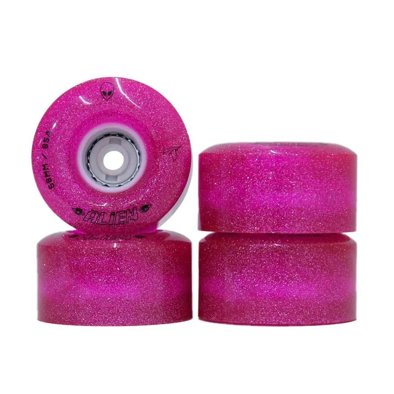 Roda Para Patins Led Patins Quad Alien 58mm X 32mm Traxart (jogo)