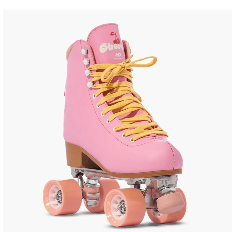 Patins Quad Cherry - Rosa - Base Alumínio