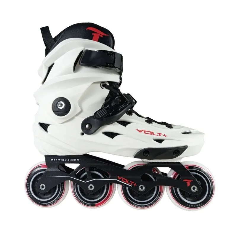 Patins Volt + 2.0 Branco Traxart - Freestyle, Urban E Slalom