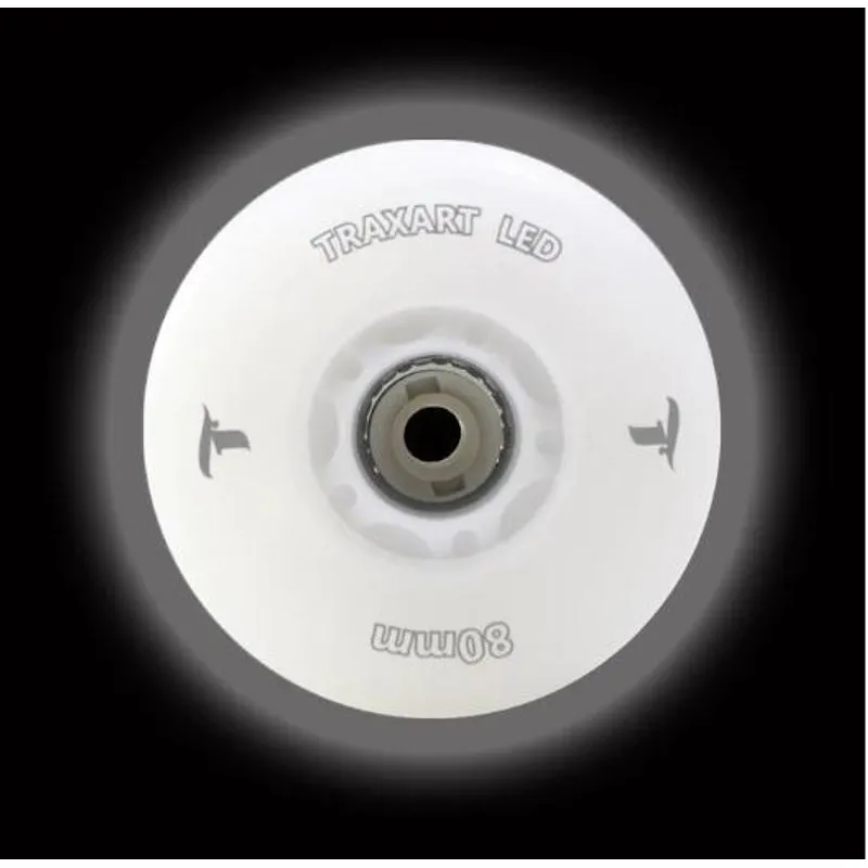 Rodas Led 80mm Patins Roller Inline Traxart (jogo)