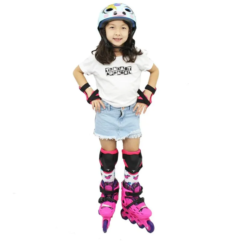 Patins Infantil Freemix Rosa 68/70mm Ou 70/72mm Abec-9