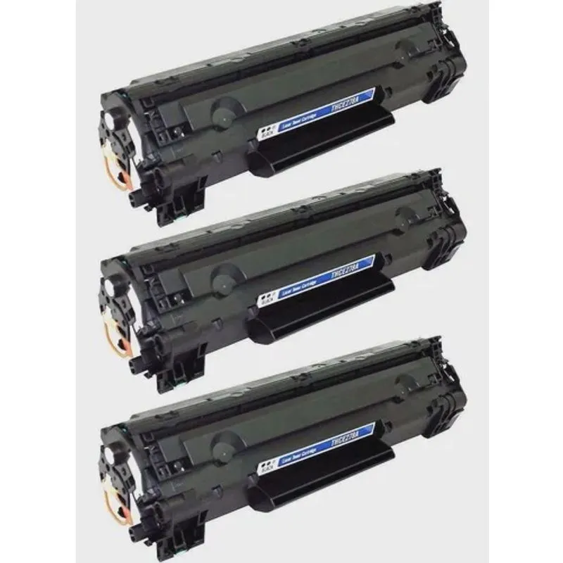 Kit 3 Toner Compatível com Ce278 Para Uso em Laser M1536dnf 1536dnf 1536 M1536