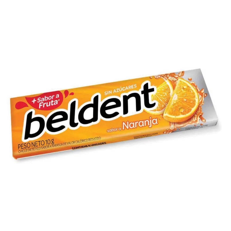 Beldent Naranjax10g-paq-gr.-10