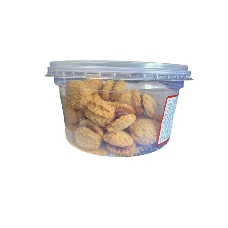 Kit 2 Potes Biscoito Amanteigado Casadinho 280gr Doce
