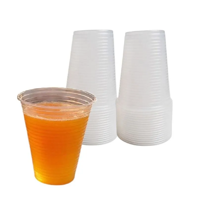Kit 300 Copos Descartável Transparente 200ml Para Água Suco