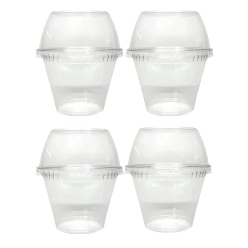 Kit 10 Embalagem copo da felicidade 250ml tampa bolha G677