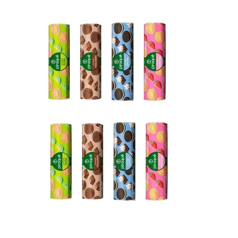 Kit 10un Bolacha Biscoito Recheado Piraquê 3 Sabores Sortido