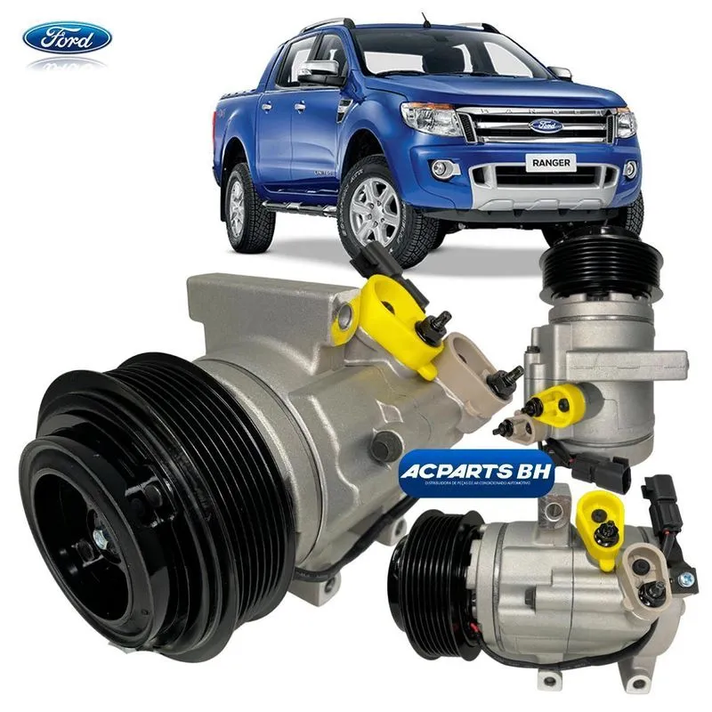 Compressor Ar Cond. Ranger Diesel 2.2 / 3.2 2013 Em Diante