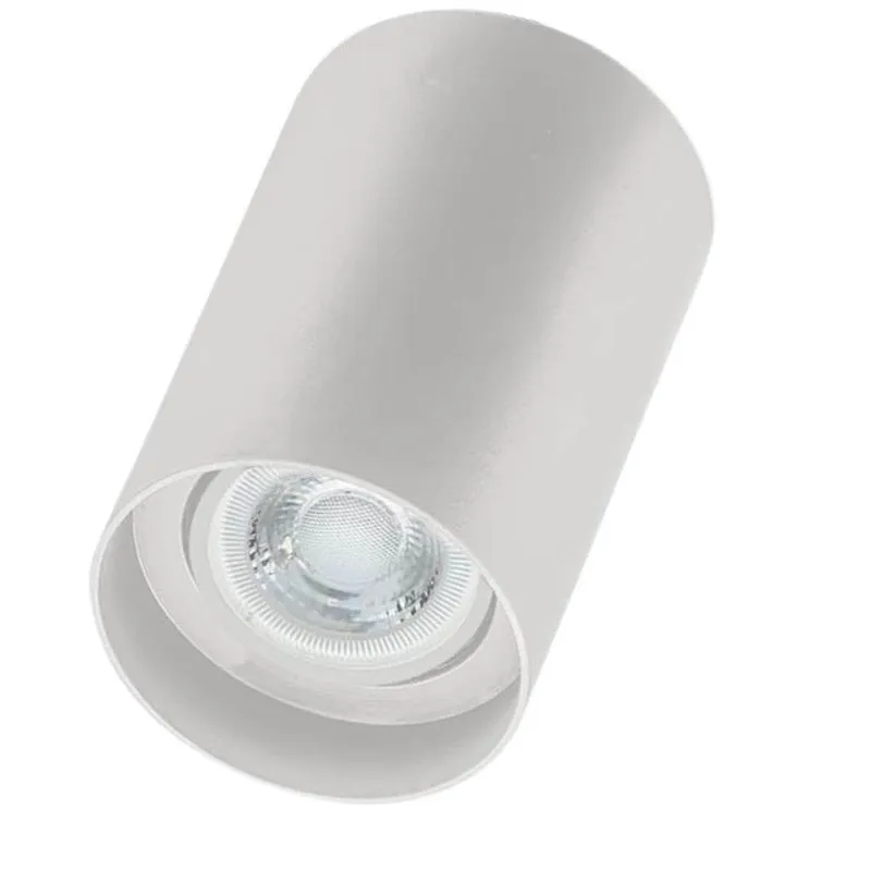 12 Spots de Sobrepor Zoom Luminária de Teto Bivolt Dital Sala Cozinha Escritório