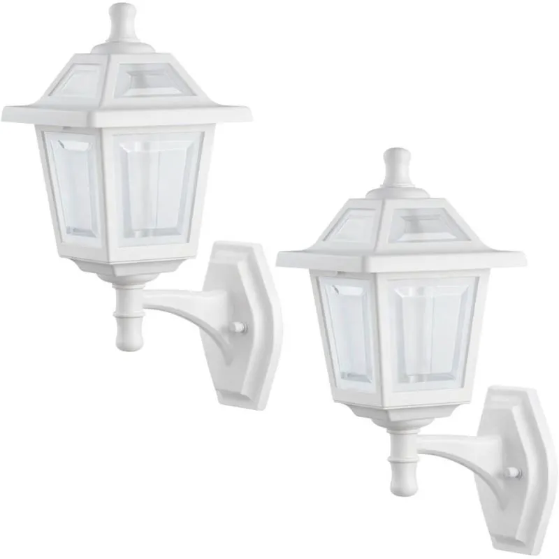 Jogo 2 Arandelas Luminárias Parede Jardins Halls Varandas Ravena E27 Bivolt Dital