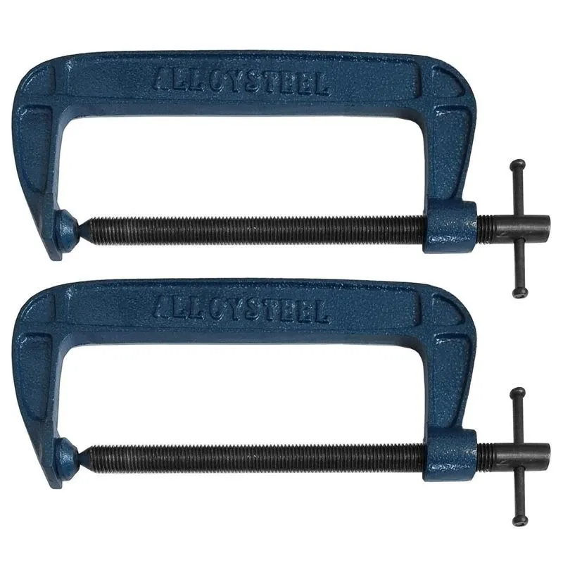Kit 2 Grampos Sargento Tipo C 250mm 10 Pol. Para Marceneiro
