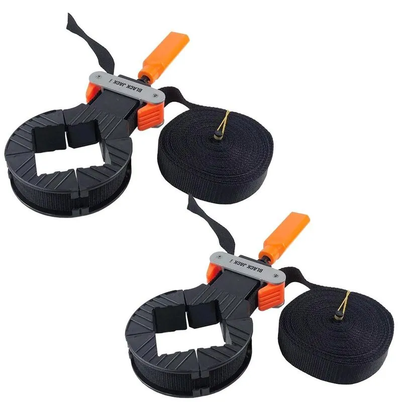 Kit 2 Grampo Sargento Tensor De Fita Cinta 6m Aperto Gaveta
