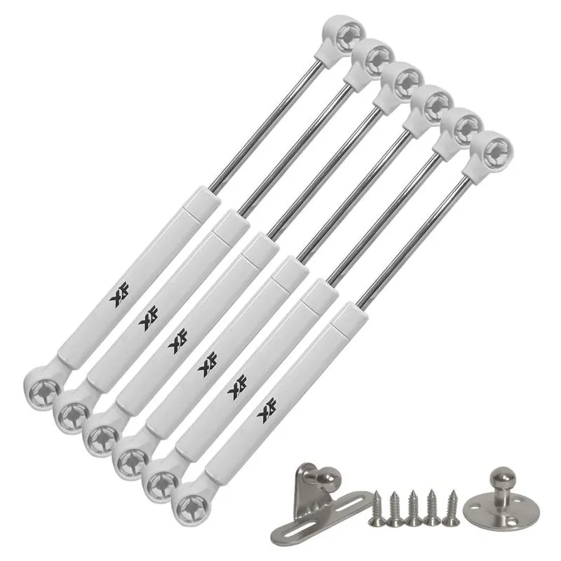 Kit 6 Pistão A Gás 245mm 60n 6kg Amortecedor Porta Armário