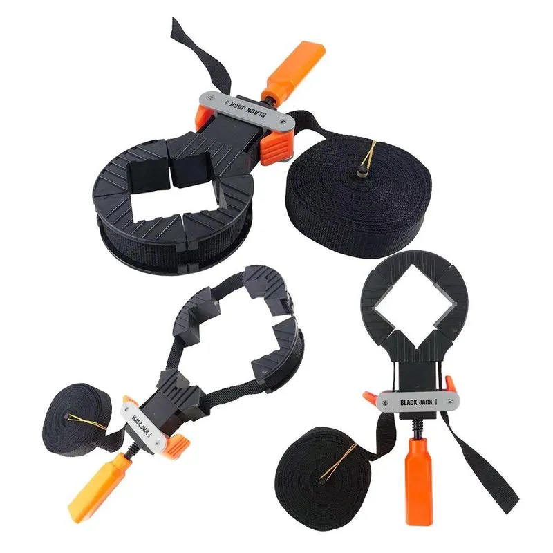 Kit 3 Grampo Sargento Tensor De Fita Cinta 6m Aperto Gaveta