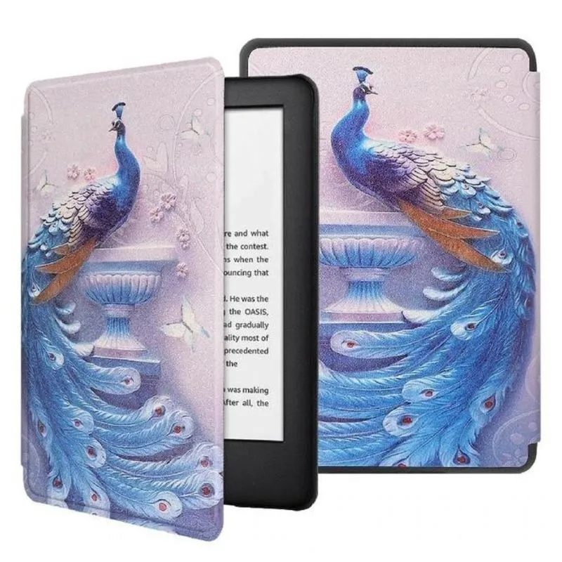 Case Com Estampa Couro Para Kindle 12 Básico 6.0 Rs23cv 2024