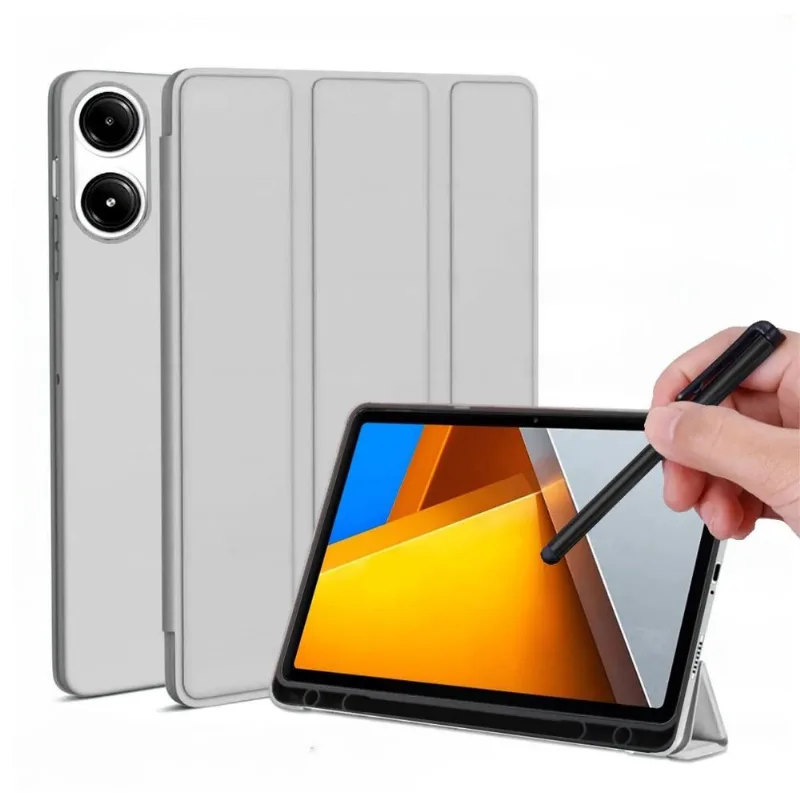 Case Premium Slot Caneta Para Xiaomi Poco Pad 12.1 + Caneta