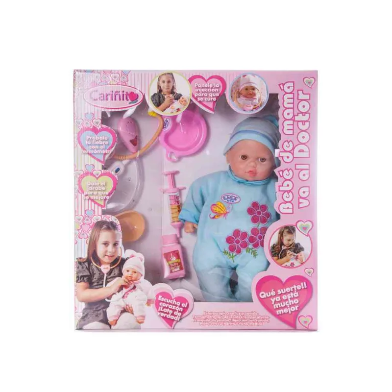 Bebe Doctor,con Estetoscopio Funcion Real,accesorios Doctor 1 U