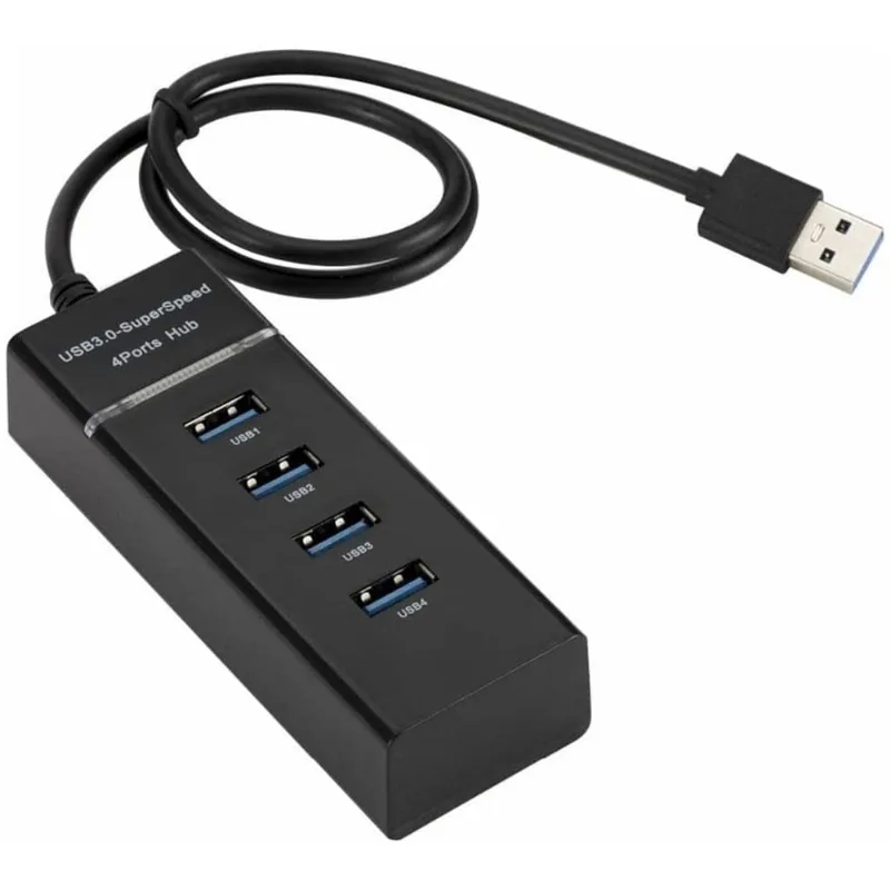 Hub USB 3.0 4 Portas 5 Gbps High Speed Extensor
