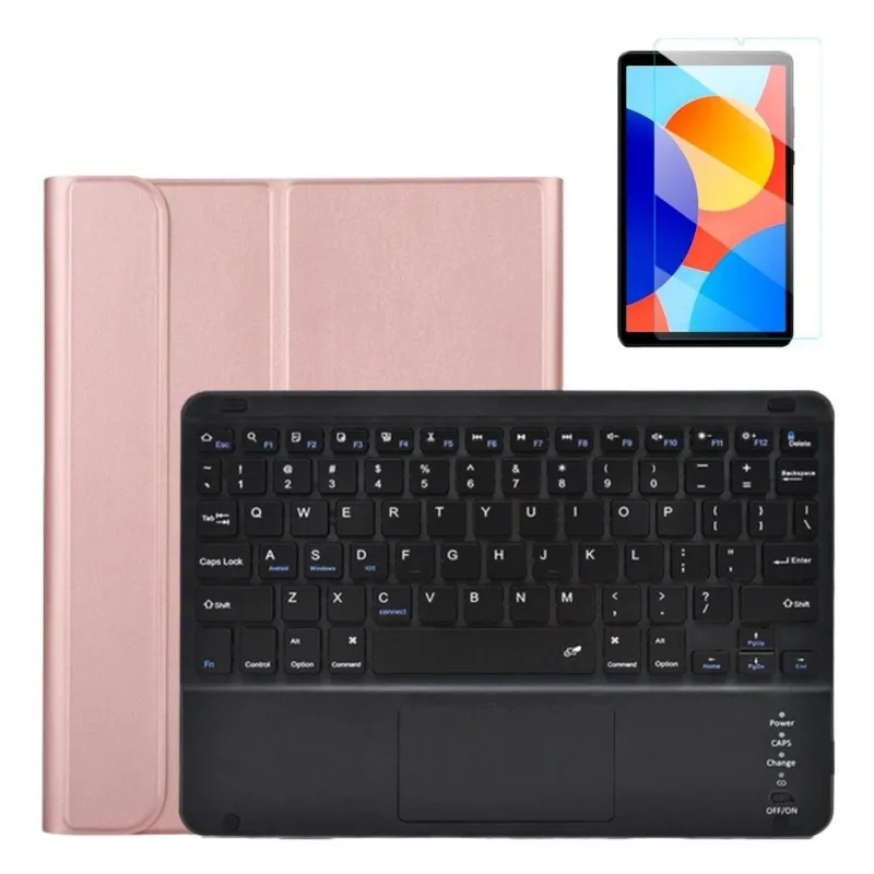 Capa Teclado Magnético Para Xiaomi Redmi Pad Se 8.7 + Vidro