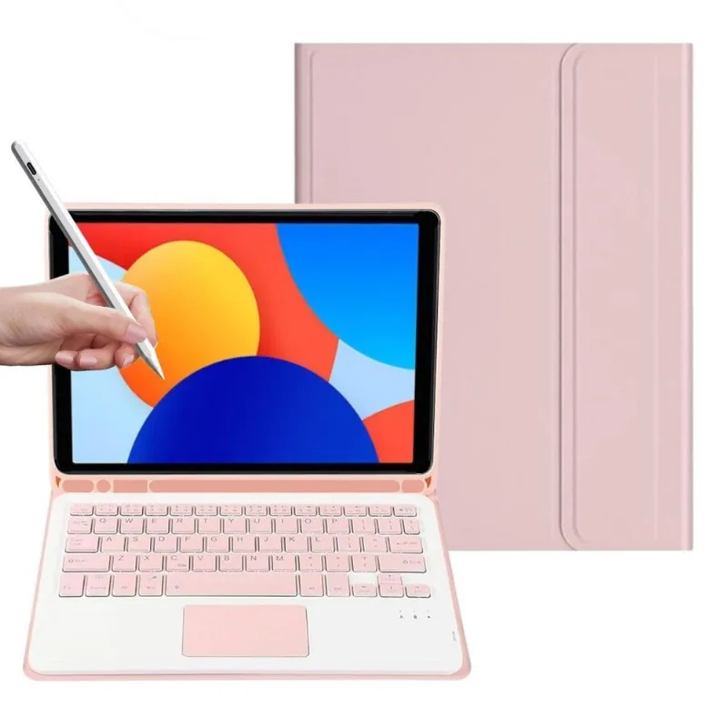 Capa Teclado Magnético Para Xiaomi Redmi Pad Se 8.7+ Stylus