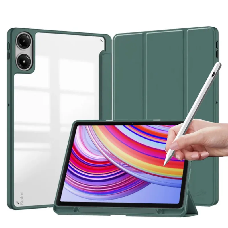 Capinha Acrílico Slot Para Xiaomi Redmi Pad Pro 12.1 + Stylus