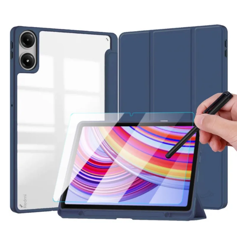 Capa Acrílico Para Xiaomi Redmi Pad Pro 12.1 + Caneta + Vidro
