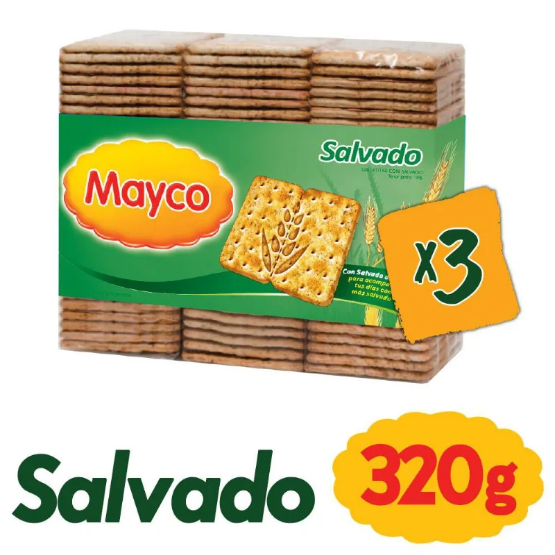 Galletitas Mayco Salvado 633 Gr
