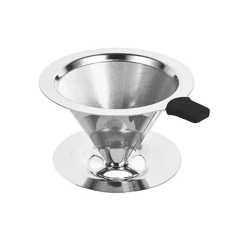 Filtro Coador De Café Inox Peneira Aço Reutilizável