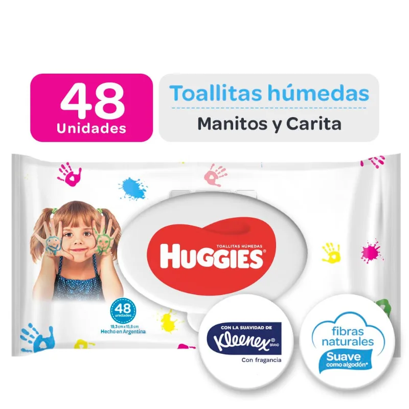 Toallas Húmedas Huggies 48 U