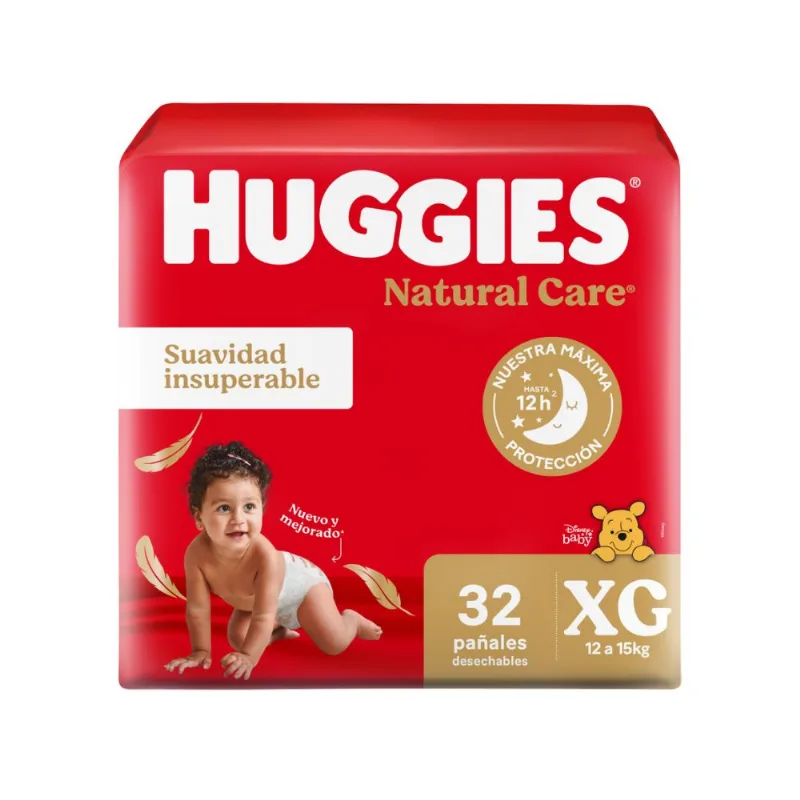 Pañales Huggies Natural Care