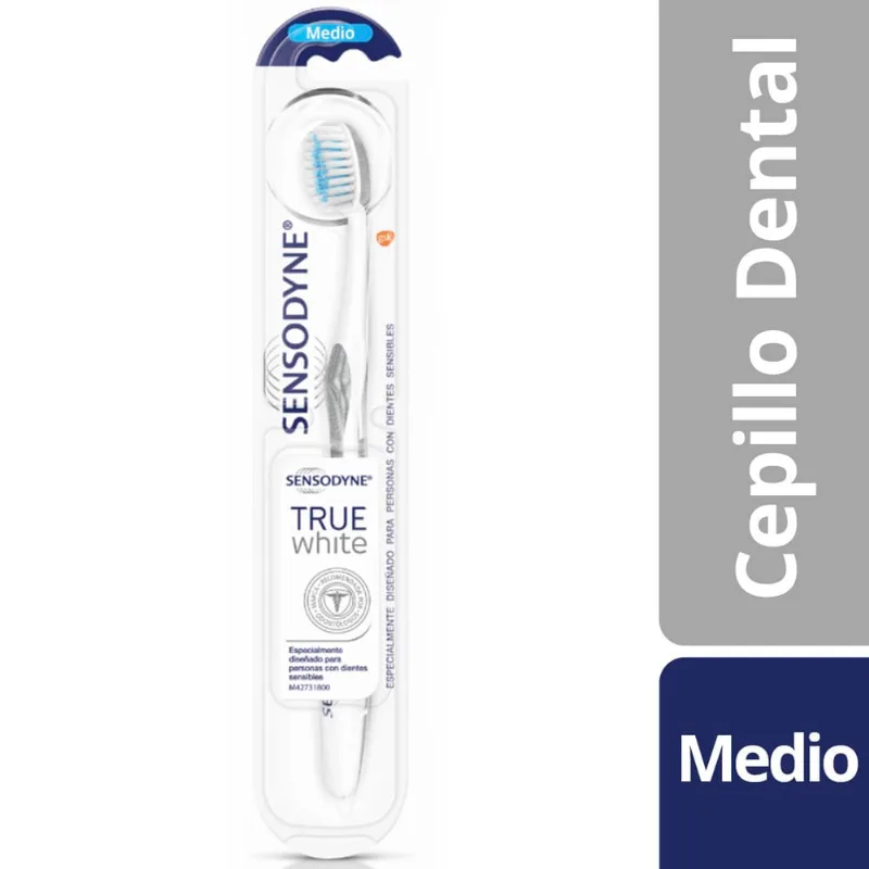 Cepillo Dental Sensodyne True White Mediano