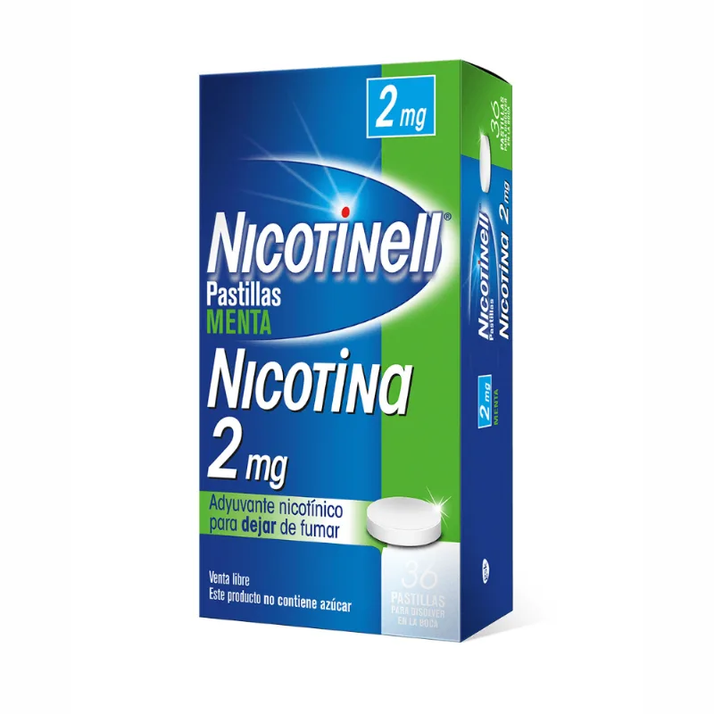 Nicotinell Pastillas 2 mg x 36 un