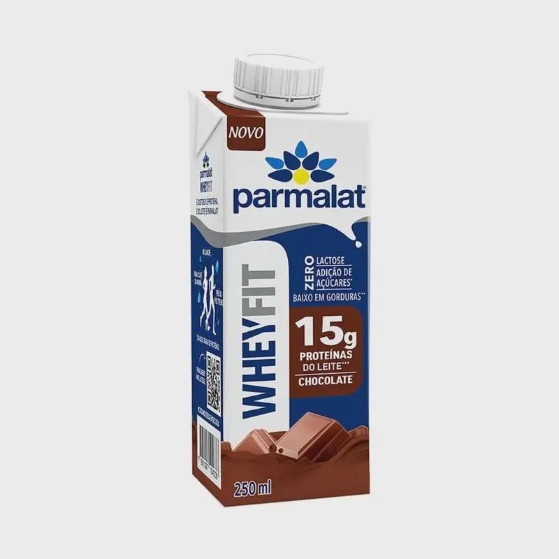WheyFit Parmalat 15g De Proteína Zero Lactose 24 un 250ml