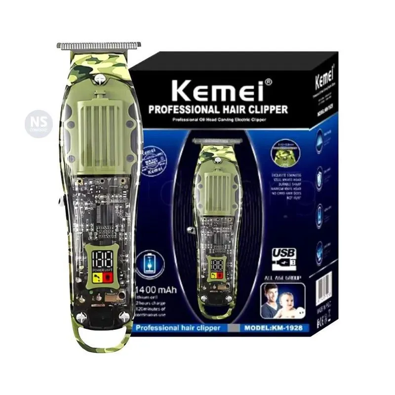 Maquina De Cortar Cabelo Kemei Km-1928