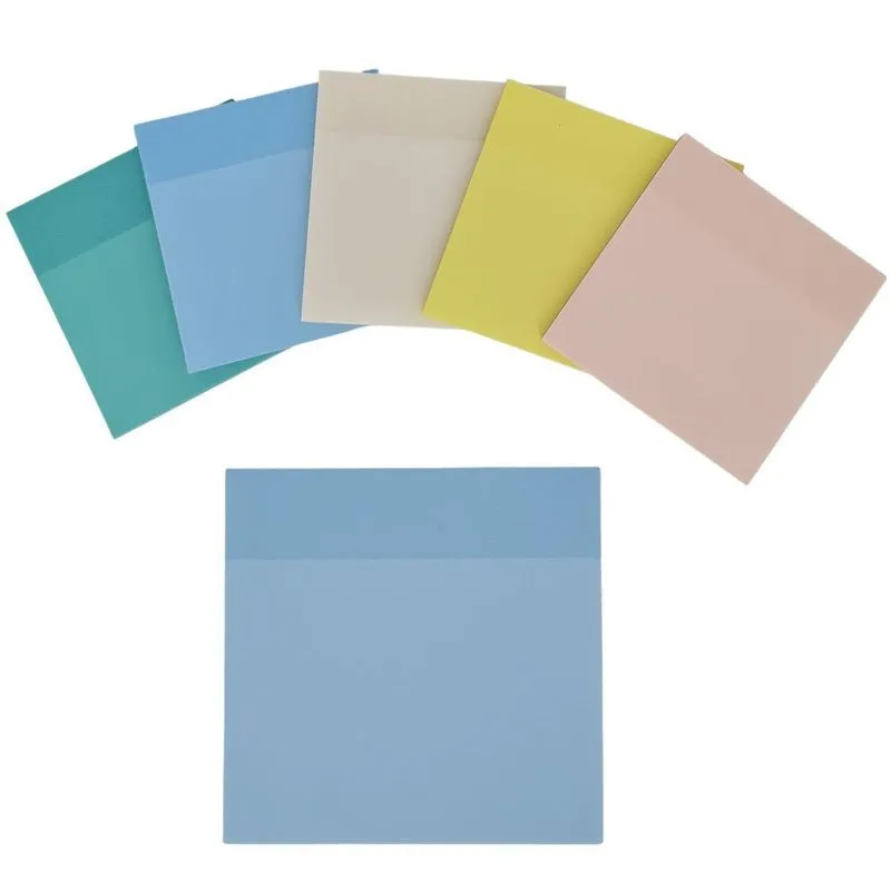 Post It Transparente Adesivo À Prova D'água - Azul