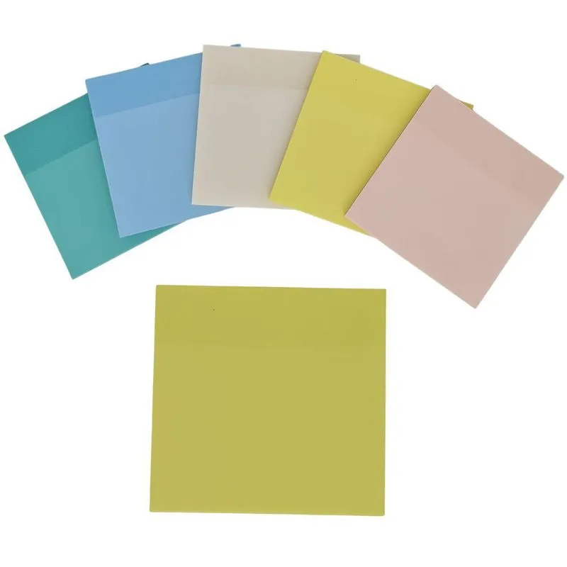 Post It Transparente Adesivo À Prova D'água - Amarelo