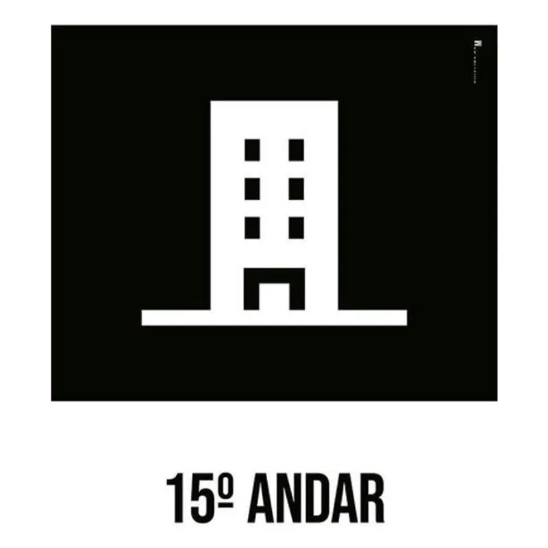 Kit 3 Placas Desenho - 15 Andar