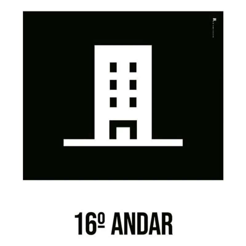 Kit 3 Placas Desenho - 16 Andar