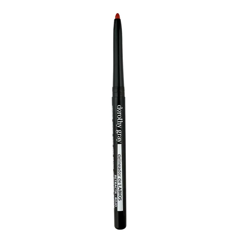 Delineador De Labios Retráctil Hipoalergénico Rojo