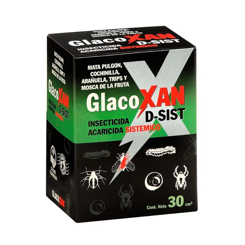 Insecticida Glacoxan sistémico 30 cc