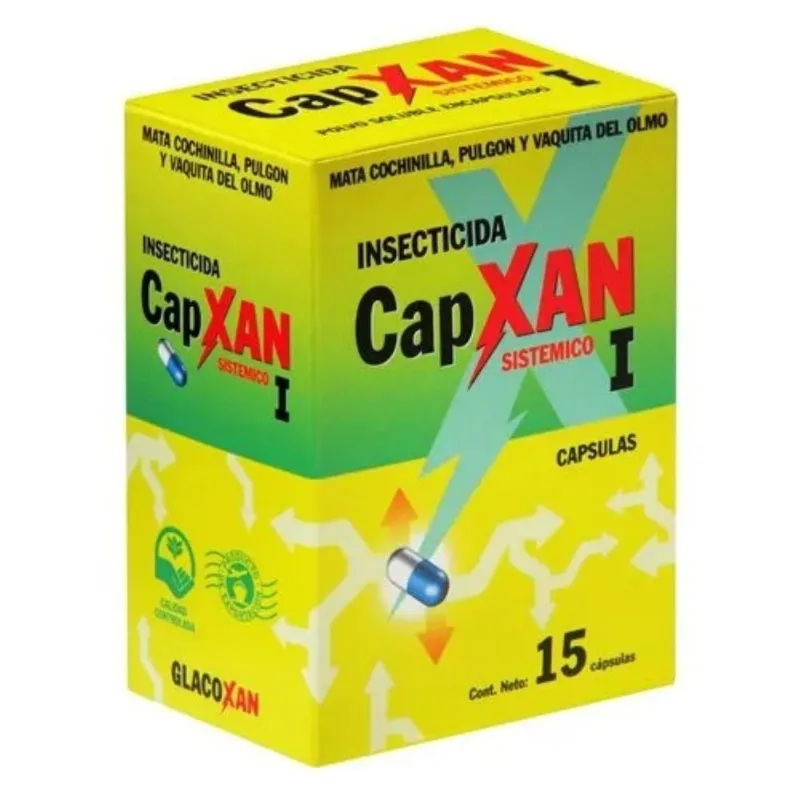 Insecticida Capxan sistémico 15 cápsulas
