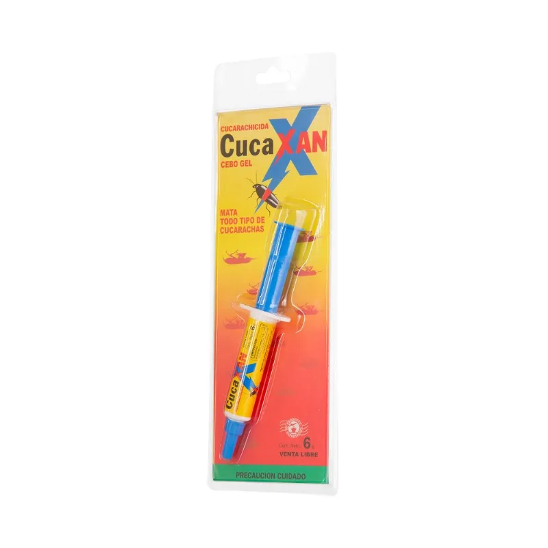 Cucarachicida Cucaxan jeringa 6 grs