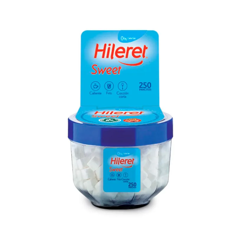 Edulcorante Hileret 1 A 10 Mini Pancitos 90 G