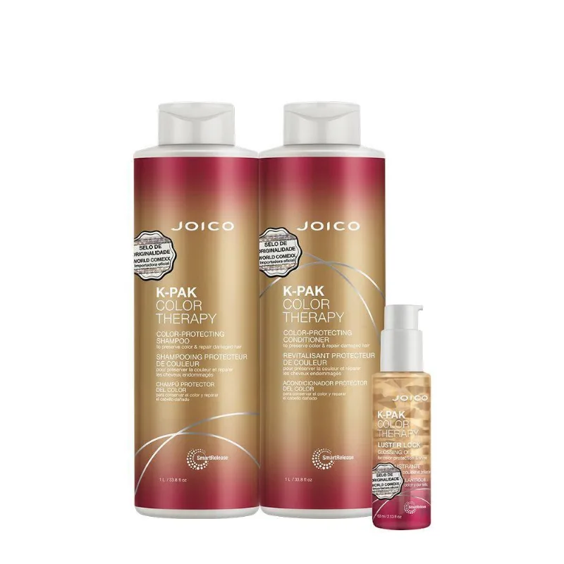 Kit De Tratamento K-pak Color Therapy Duo Proteção Da Cor Multicolorido Joico