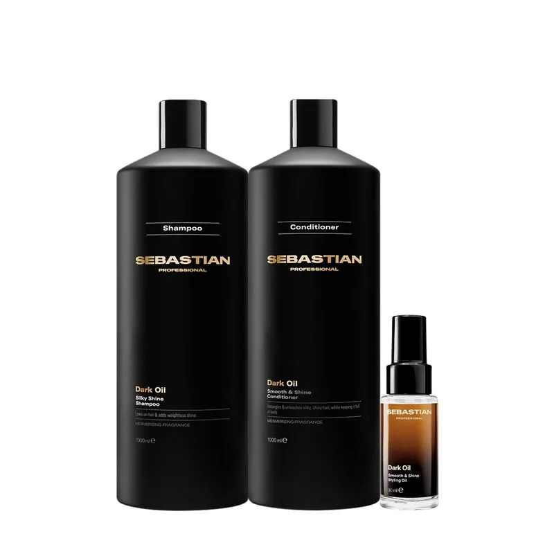 Kit Sebastian Professional Dark Oil Salon Óleo 30 (3 produtos)